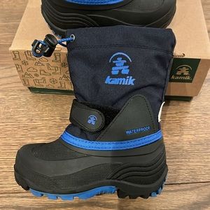 Toddler boys kamik waterbug5 boots - size 8